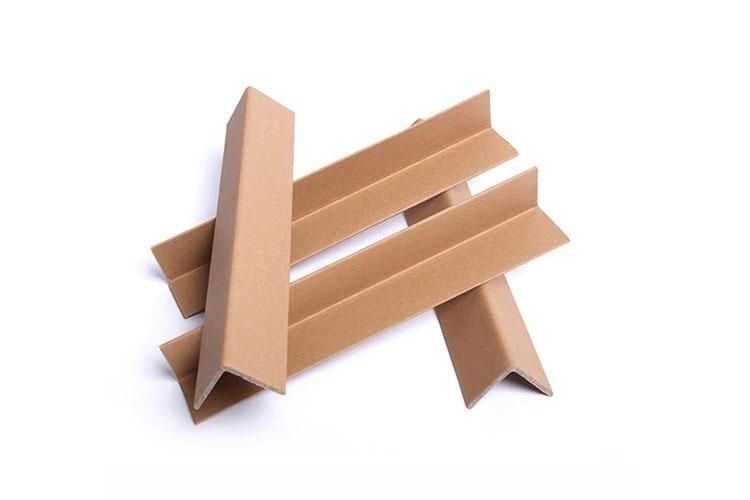 Paper corner protectors: With the lightness of paper bearing the weight of objects.