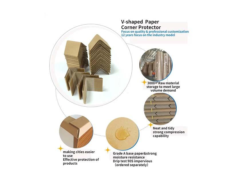 Paper corner protector packaging case
